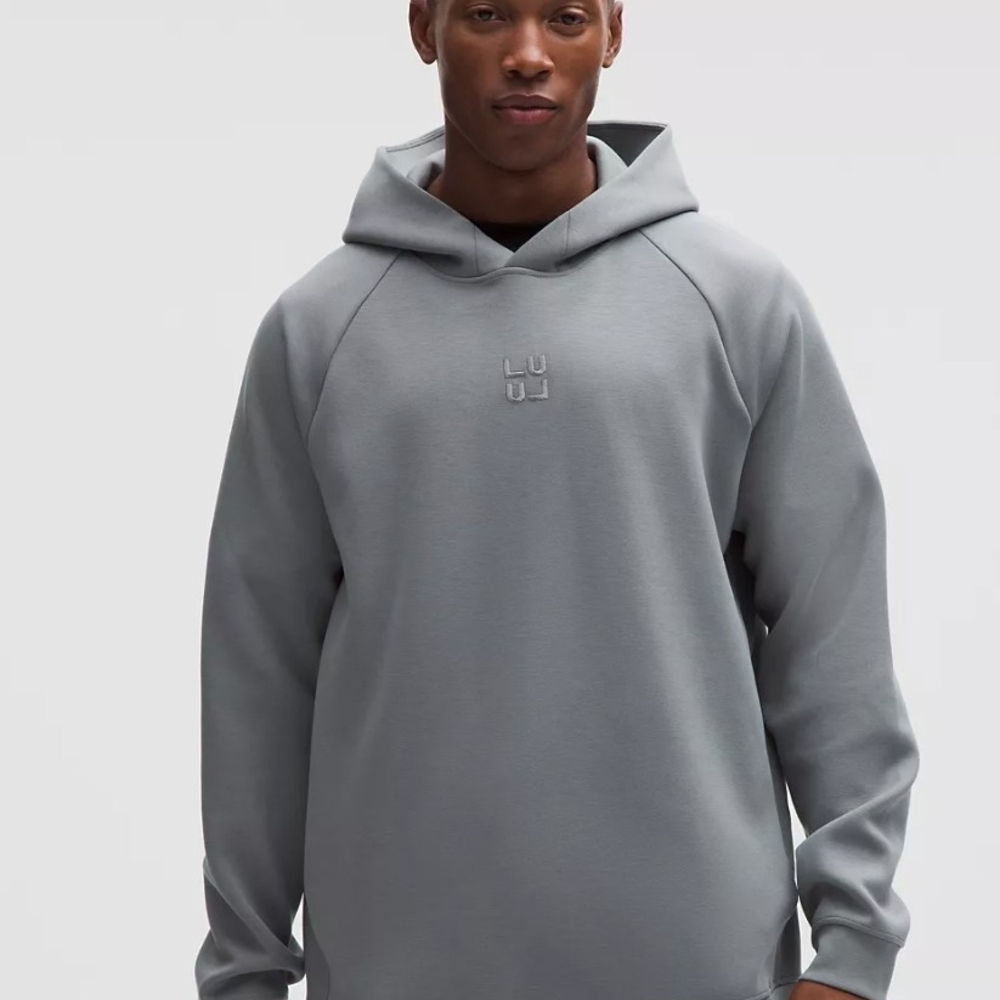 Lululemon Smooth Spacer Pullover Hoodie Sweatshirt Gray